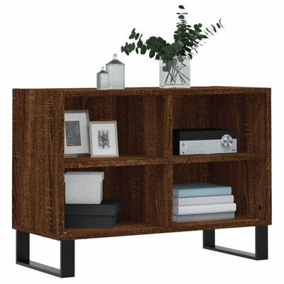 vidaXL Szafka pod TV, brązowy dąb, 69,5x30x50 cm