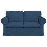 Sofa Niebieski 155 x 82 x 80 cm tkanina