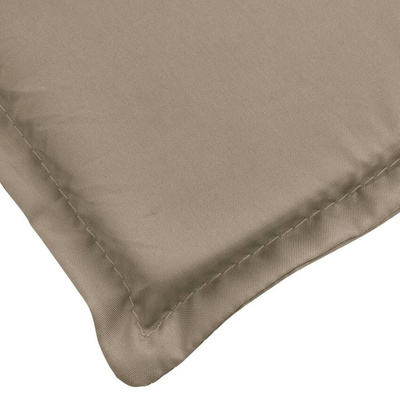 vidaXL Poduszka na leżak, taupe, 200x60x3 cm, tkanina Oxford
