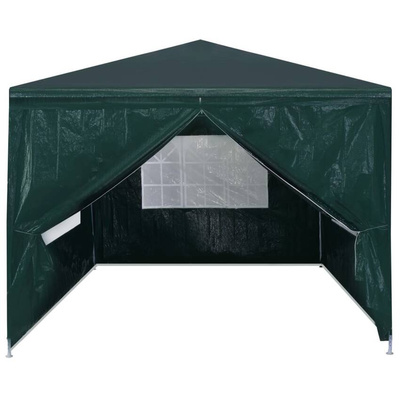 vidaXL Namiot imprezowy, 3 x 3 m, zielony