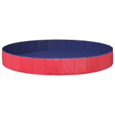 Basen dla Psów Ø300 x 38 cm Gruby PVC czerwony
