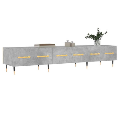 vidaXL Szafka pod TV, szarość betonu, 150x36x30 cm model standard