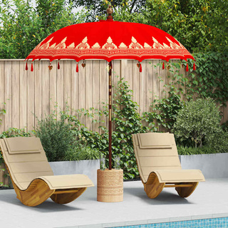 Baliński Parasol Czerwony 215 x 215 x 260 cm