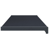 Parapet okienny Antracytowy z rysunkiem drewna PVC