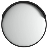 vidaXL Wypukłe lustro drogowe, czarne, Ø60 cm, poliwęglan