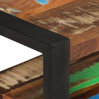 vidaXL Szafka pod TV, 120x30x45 cm, lite drewno z odzysku