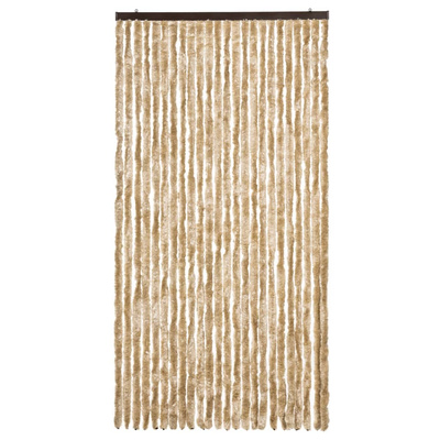 Zasłona przeciwko owadom, beżowa, 100x220 cm, szenil