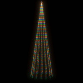 vidaXL Choinka stożkowa, 1134 kolorowych diod LED, 230x800 cm