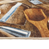 vidaXL Dywanik kuchenny, kolorowy, 60x180 cm, antypoślizgowy model standard