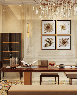 Kinkiet Abigali FILO 20W, złoty