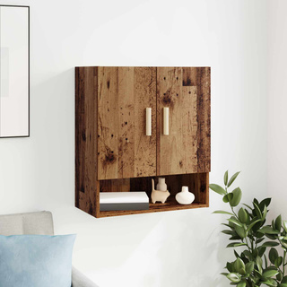 Szafka ścienna 60 x 31 x 70 cm Drewno inżynieryjne Stare drewno