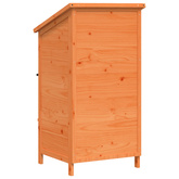 Shed ogrodowy brązowy 59,5 x 56 x 113,5 cm Drewno Świerkowe
