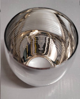 Klosz szklany lustrzany malowany E14 do lamp Milton 71-64202