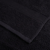 Ręczniki premium SOLUND, 2 szt., czarne, 80x200 cm, 600 g/cm?