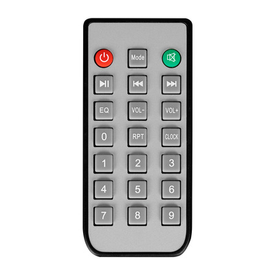 Kufer przenośne stanowisko z głośnikami czarne 136922