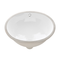 Umywalka podblatowa mykonos 49 cm, z przelewem CE-50-001-W Invena