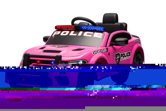 Auto Na Akumulator Dodge Charger Policyjny Różowy