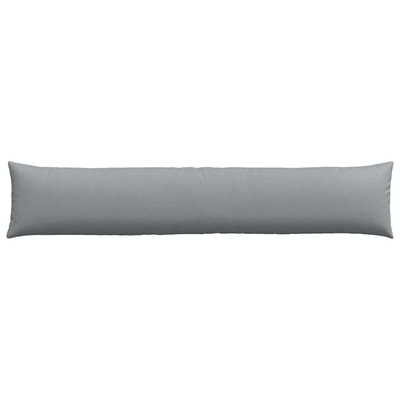Poduszki na sofę 2 pcs Jasnoszary 200 x 40 cm tkanina