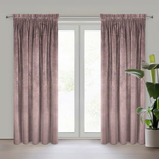 Zasłona Villa pudrowy róż 140x270