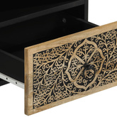 Szafka nocna, 40x33x46 cm, lite drewno mango