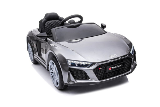 Auto Na Akumulator Audi R8 Lift A300 Światła LED Pilot Srebrne