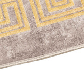 Chodnik dywanowy MARSA Szary 50 x 150 cm Poliester i PVC