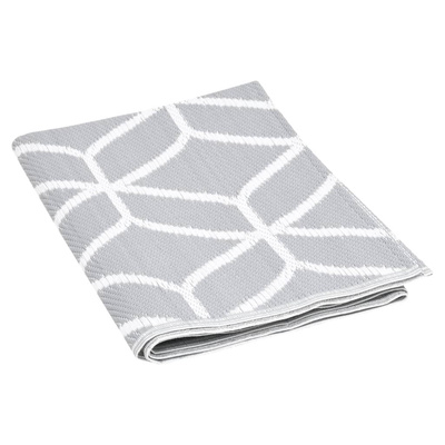 Dywan zewnętrzny, ARAKIL szary, 140 x 200 cm, PP