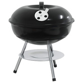 Grill węglowy Czarny 36,5 x 36,5 x 40 cm