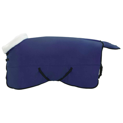 Koc dla Koni Granatowy 145 cm Polarowy fleece
