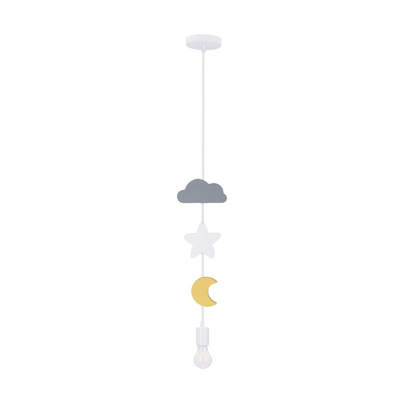 moon sc lampa wisząca 1x20w E27 iq kids mix kolor