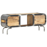 vidaXL Szafka pod TV, 110x30x42 cm, lite drewno mango