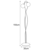 Lampa podłogowa K-5353 z serii NELA