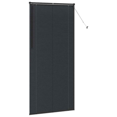 Żaluzje weneckie Czarny 220 x 105 cm Aluminium