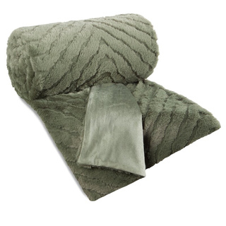 Koc Kate oliwkowy 150x200