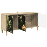 Szafka pod telewizor RHENEN 102 x 33 x 50 cm Sonoma