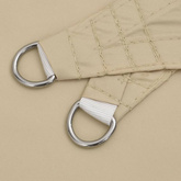 Prostokątny żagiel ogrodowy, tkanina Oxford, 2,5x4 m, beżowy