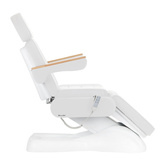 Fotel kosmetyczny elektryczny SILLON Lux 273b 3 silniki biały 132718