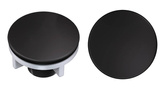 GO- SMART CZARNY zlewozmywak granitowy 1-k z/o (62x44x17,5) + bateria very black + syfon manualny z zaślepką very black
