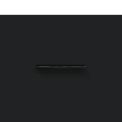 Szafka pod TV, czarna, 80x36x50 cm, materiał drewnopochodny vidaXL