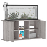 vidaXL Szafka pod akwarium, szary dąb sonoma, 121x41x58 cm