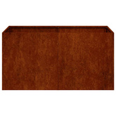 Doniczka Rusty 80x40x40 cm Stal nierdzewna