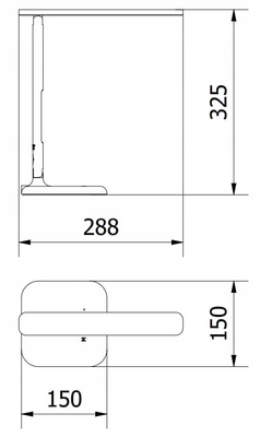 Lampka biurkowa GLINEAR 420lm ściemnialna biała