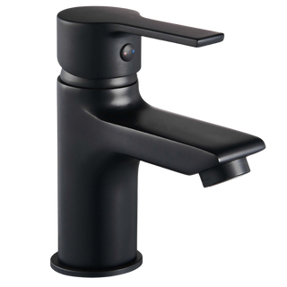 Bateria umywalkowa niska bralos czarna BU-07-004-A Invena