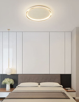 Plafon LED 36W Okragły Złoty CCT 3000K/4000K/6000K 50cm Abruzzo Angelo