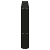 Nogi do stolika kawowego czarne 2 szt. 50x(30-31) cm stal