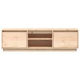 Szafka pod telewizor, 140x35x40 cm, lite drewno sosnowe