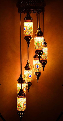 Lampa wisząca mozaikowa orientalne ULFN323A