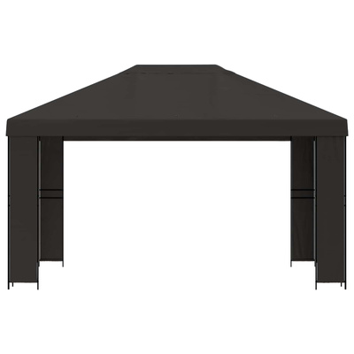 Altana 4 × 3 m antracytowy Poliester i Stal 190 gsm