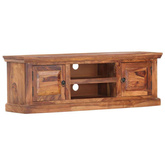 vidaXL Szafka pod TV, 120x30x40 cm, lite drewno sheesham