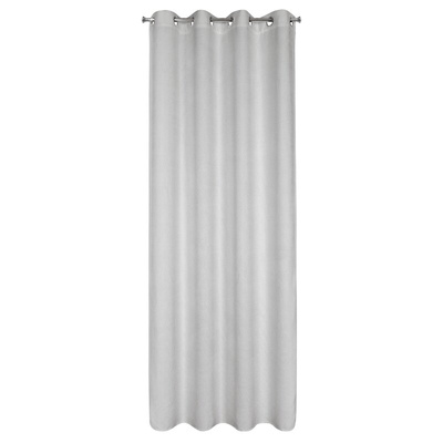 Zasłona Aleta srebrna 135x250